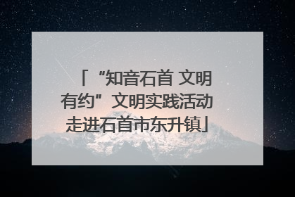“知音石首 文明有约”文明实践活动走进石首市东升镇