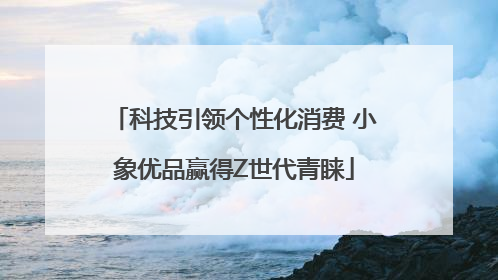 科技引领个性化消费 小象优品赢得Z世代青睐