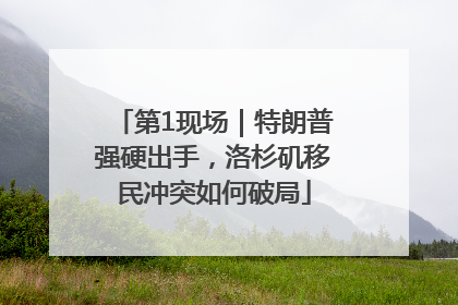 第1现场｜特朗普强硬出手，洛杉矶移民冲突如何破局