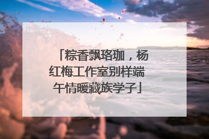 粽香飘珞珈，杨红梅工作室别样端午情暖藏族学子