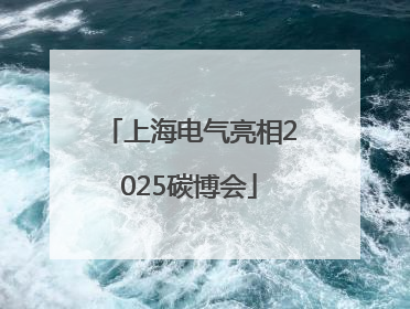 上海电气亮相2025碳博会
