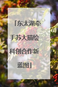东太湖牵手苏大描绘科创合作新蓝图
