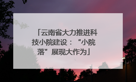 云南省大力推进科技小院建设：“小院落”展现大作为