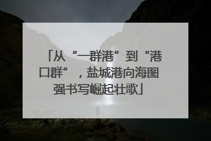 从“一群港”到“港口群”，盐城港向海图强书写崛起壮歌