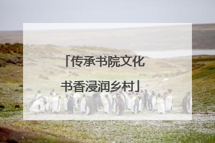 传承书院文化 书香浸润乡村