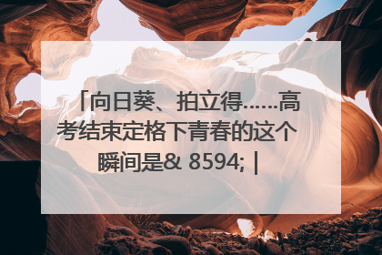 向日葵、拍立得……高考结束定格下青春的这个瞬间是& 8594;｜2025四川高考