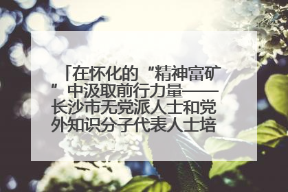 在怀化的“精神富矿”中汲取前行力量——长沙市无党派人士和党外知识分子代表人士培训班在怀化圆满举办
