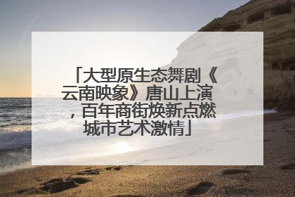 大型原生态舞剧《云南映象》唐山上演，百年商街焕新点燃城市艺术激情