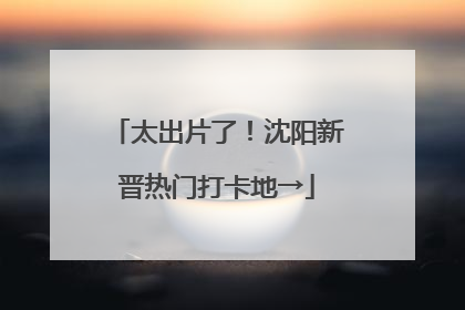 太出片了！沈阳新晋热门打卡地→