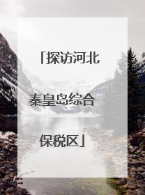 探访河北秦皇岛综合保税区