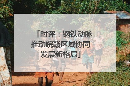 时评：钢铁动脉推动皖赣区域协同发展新格局