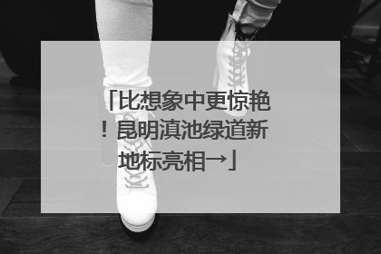 比想象中更惊艳！昆明滇池绿道新地标亮相→