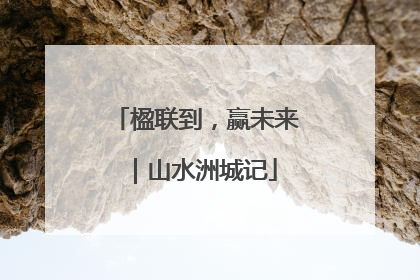 楹联到，赢未来｜山水洲城记