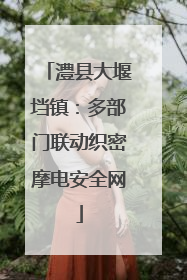 澧县大堰垱镇：多部门联动织密摩电安全网