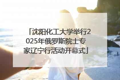 沈阳化工大学举行2025年俄罗斯院士专家辽宁行活动开幕式