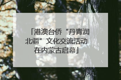 港澳台侨“丹青润北疆”文化交流活动在内蒙古启幕