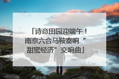 诗意田园迎端午！南京六合马鞍奏响“甜蜜经济”交响曲