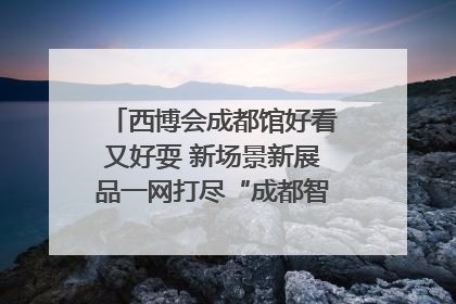 西博会成都馆好看又好耍 新场景新展品一网打尽“成都智造”｜西博视界