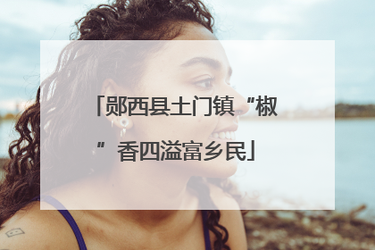 郧西县土门镇“椒”香四溢富乡民
