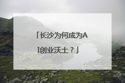 长沙为何成为AI创业沃土？