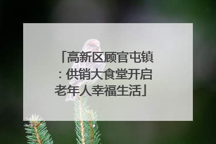 高新区顾官屯镇：供销大食堂开启老年人幸福生活