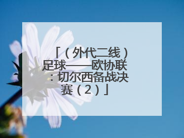 （外代二线）足球——欧协联：切尔西备战决赛（2）