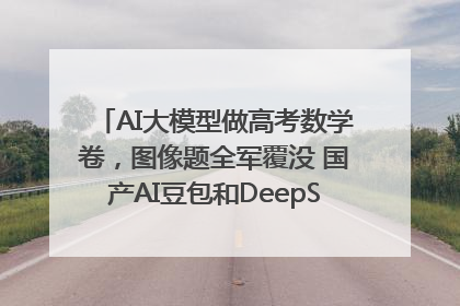 AI大模型做高考数学卷，图像题全军覆没 国产AI豆包和DeepSeek均得分144
